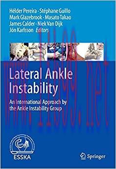 (PDF)Lateral Ankle Instability: An International Approach by the Ankle Instability Group