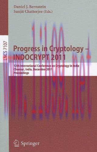 [FOX-Ebook]Progress in Cryptology - INDOCRYPT 2011