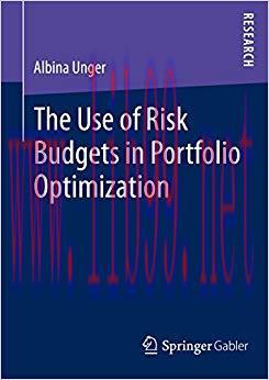 (PDF)The Use of Risk Budgets in Portfolio Optimization 2015 Edition