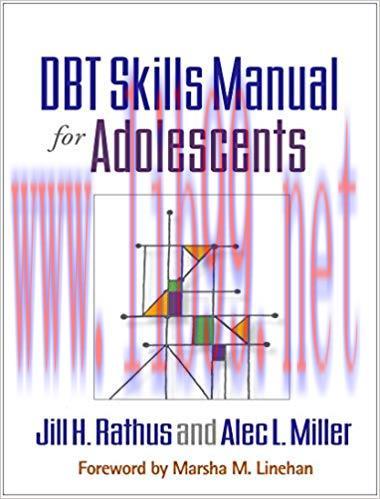 (PDF)DBT Skills Manual for Adolescents 1st Edition