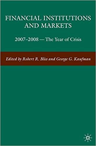 (PDF)Financial Institutions and Markets 2007-2008 — The Year of Crisis 2009 Edition