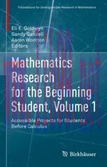 [PDF]Mathematics Research for the Beginning Student, Volume 1: Accessible Projects for Students...