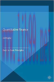 (PDF)Quantitative Finance: Back to Basic Principles (Applied Quantitative Finance) 2015 Edition