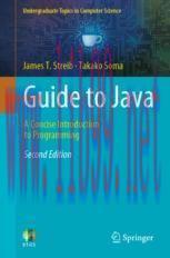 [PDF]Guide to Java: A Concise Introduction to Programming