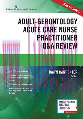 [AME]Adult-Gerontology Acute Care Nurse Practitioner Q&A Review
