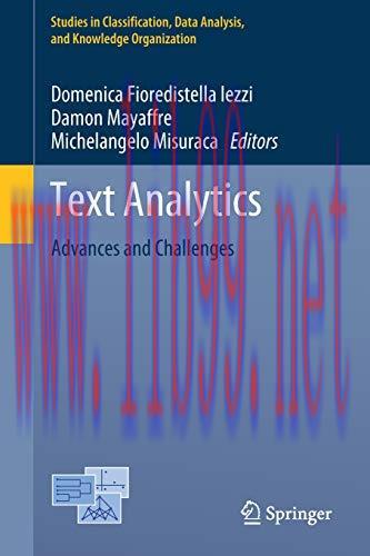 [FOX-Ebook]Text Analytics: Advances and Challenges