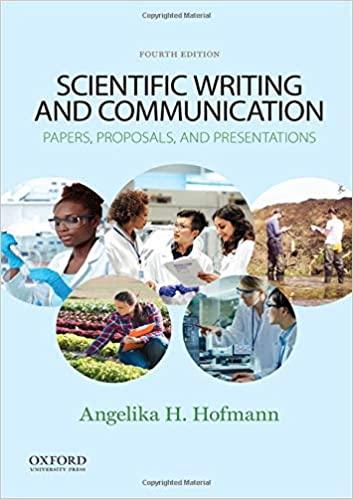 (PDF)Scientific Writing and Communication Papers, Proposals, and Presentations 4th Edition by A...