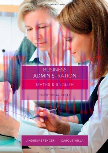 [FOX-Ebook]Maths and English for Business Administration
