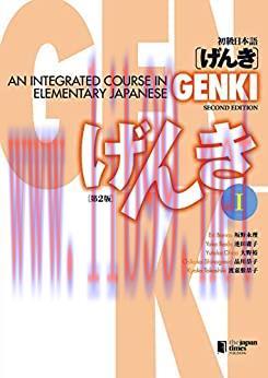 (PDF)GENKI: An Integrated Course in Elementary Japanese I [Second Edition] 初級日本語 げんき I [第2版] (J...
