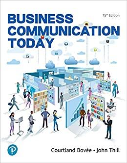 Business Communication Today 15th Edition [Courtland L. Bovee]