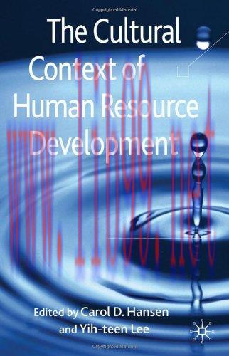 [FOX-Ebook]The Cultural Context of Human Resource Development
