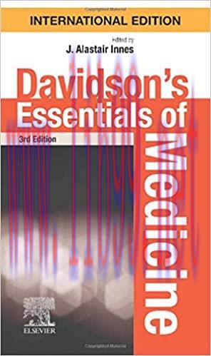 [AME]Davidson's Essentials of Medicine, 3rd Edition (International Edition) (Original PDF From_...