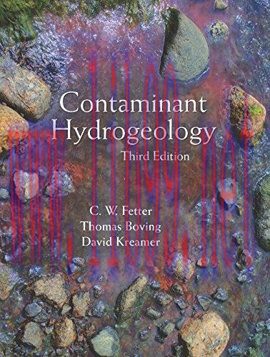 [FOX-Ebook]Contaminant Hydrogeology, 3rd Edition