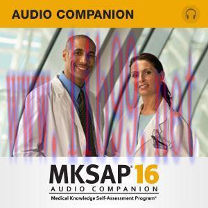 [AME]MKSAP 16: Medical Knowledge Self-Assessment Program (Set of 2 Parts) + Audio Companion
