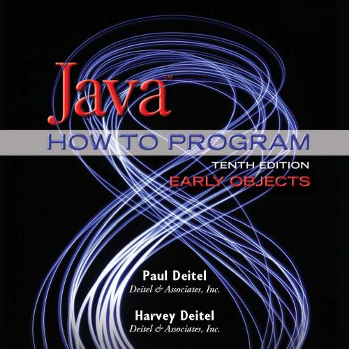 Java How to Program, 10th Edition