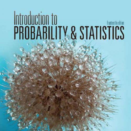 Introduction to Probability and Statistics 14th Edition - William Mendenhall