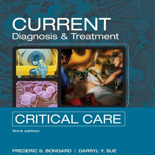 CURRENT Diagnosis and Treatment Critical Care, Third Edition