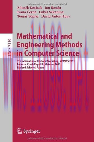 [FOX-Ebook]Mathematical and Engineering Methods in Computer Science