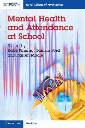 [AME]Mental Health and Attendance at School (Royal College of Psychiatrists) (Original PDF)