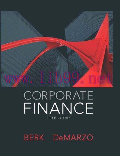 [FOX-Ebook]Corporate Finance, 3rd Edition