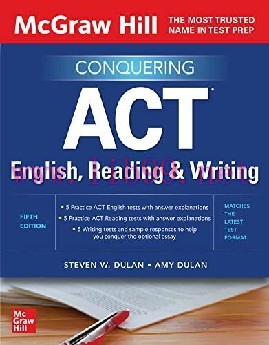 [FOX-Ebook]McGraw Hill Conquering ACT English, Reading, and Writing, 5th Edition