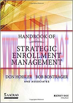(PDF)Handbook of Strategic Enrollment Management (Jossey-Bass Higher and Adult Education (Hardc...