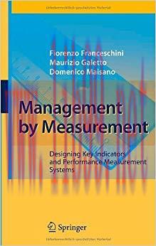 (PDF)Management by Measurement: Designing Key Indicators and Performance Measurement Systems 20...