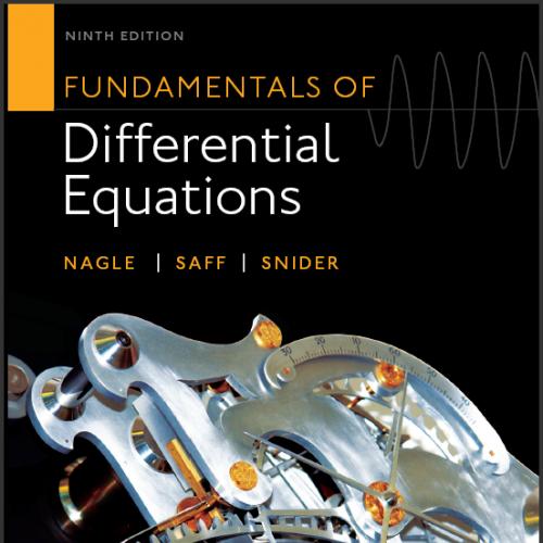(sm)Fundamentals of Differential Equations, 9th Edition.zip