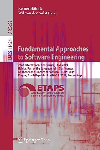 [FOX-Ebook]Fundamental Approaches to Software Engineering: 22nd International Conference
