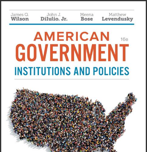(TB)American Government_ Institutions and Policies, 16th Edition.rar