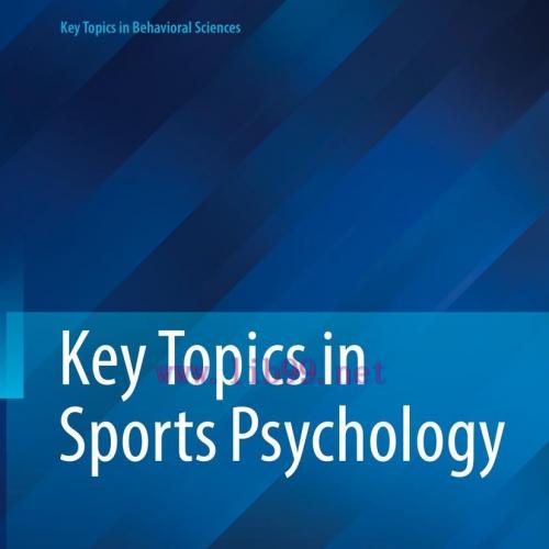 [AME]Key Topics in Sports Psychology (Original PDF)