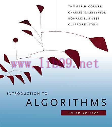 (PDF)Introduction to Algorithms, third edition