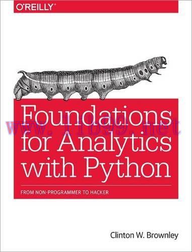 [FOX-Ebook]Foundations for Analytics with Python