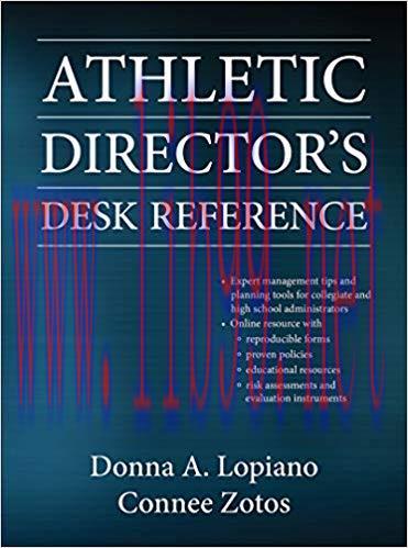 Athletic Director&rsquo;s Desk Reference 1st Edition,