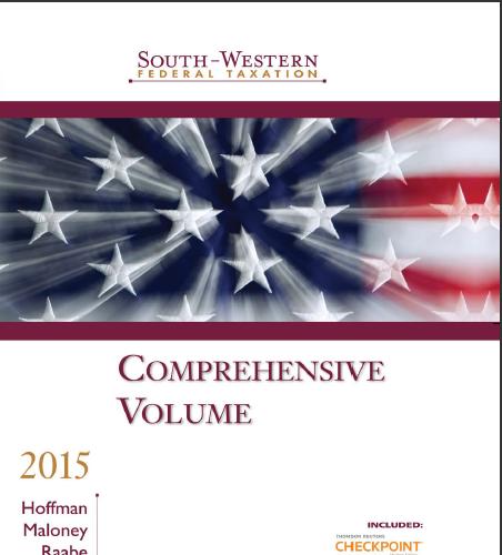 (Solution Manual)South-Western Federal Taxation 2015 Comprehensive.zip