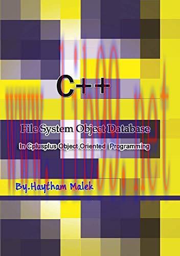 [FOX-Ebook]File System Object In Cplusplus Object Oriented Programming