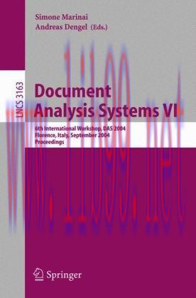 [FOX-Ebook]Document Analysis Systems VI