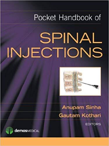 Pocket Handbook of Spinal Injections 1st Edition