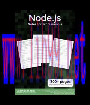[IT-Ebook]Node.js Notes for Professionals