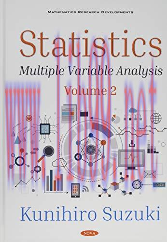 [FOX-Ebook]Statistics: Multiple Variable Analysis, Volume 2