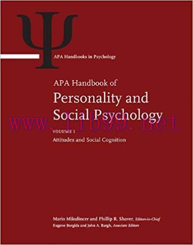[PDF]APA Handbook of Personality and Social Psychology (APA Handbooks in Psychology) 4 Volume S...