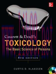 [AME]Casarett & Doull&rsquo;s Toxicology: The Basic Science of Poisons 8th (Original PDF)