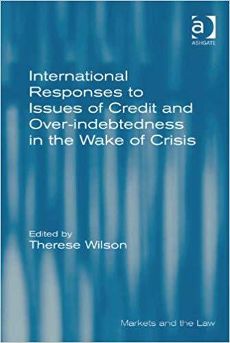 (PDF)International Responses to Issues of Credit and Over-indebtedness in the Wake of Crisis (M...