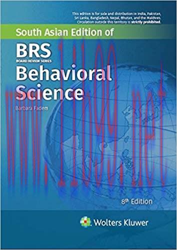 [AME]BRS Behavioral Science (Board Review Series), 8th Edition SAE (ORIGINAL PDF from_ Publishe...