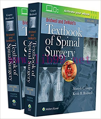 [Html]Bridwell and DeWald&rsquo;s Textbook of Spinal Surgery 4th edition