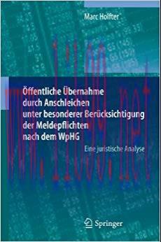 (PDF)&Ouml;ffentliche &Uuml;bernahme durch Anschleichen unter besonderer Ber&uuml;cksichtigung der Meldepflich...