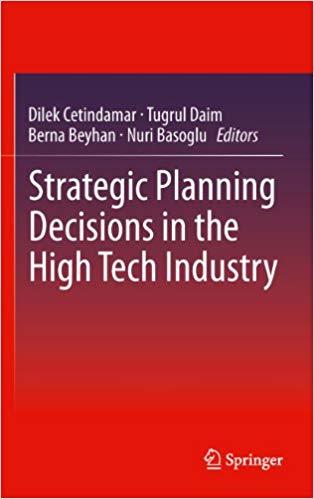 (PDF)Strategic Planning Decisions in the High Tech Industry 2013 Edition