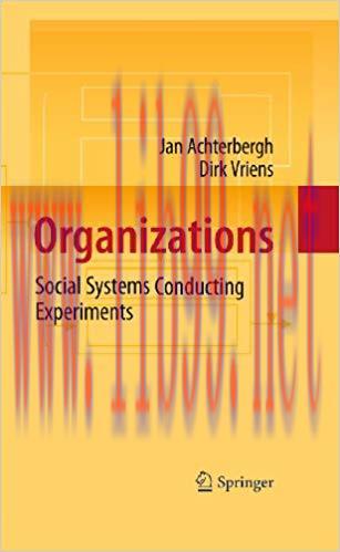 (PDF)Organizations: Social Systems Conducting Experiments 1st Edition