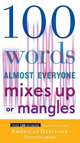 [FOX-Ebook]100 Words Almost Everyone Mixes Up or Mangles