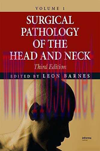 [AME]Surgical Pathology of the Head and Neck: Volume 1, 3rd edition (Original PDF)